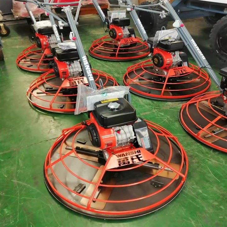 High Quality Walk-Behind Handheld Gasoline Engine 100cm 80cm Concrete Power Trowel Machine